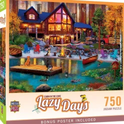 Puzzle Dias Preguiçosos - Cabana na Enseada