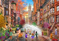 Puzzle Dias quentes de verão em Nova Iorque