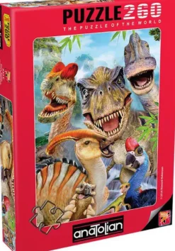 Puzzle Dino Selfie