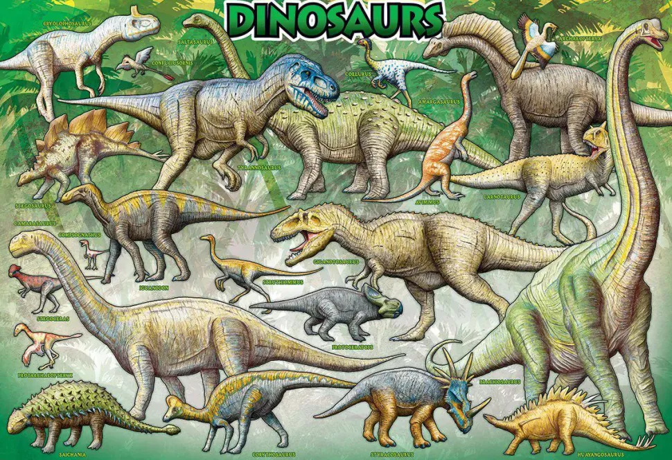 Puzzle Dinossauros