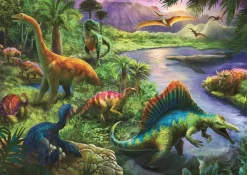 Puzzle Dinossauros 200 peças