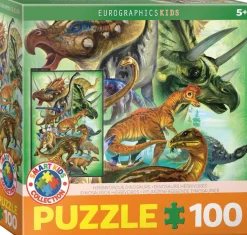 Puzzle Dinossauros Herbívoros