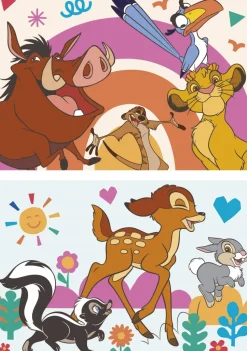 Puzzle Disney: Bambi e Rei Leão