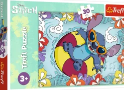 Puzzle Disney Lilo e Stitch em férias