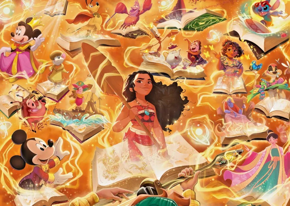 Puzzle Disney Lorcana: A banda desenhada do Ray nos tempos modernos