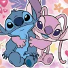 Puzzle Disney Stitch e Angel