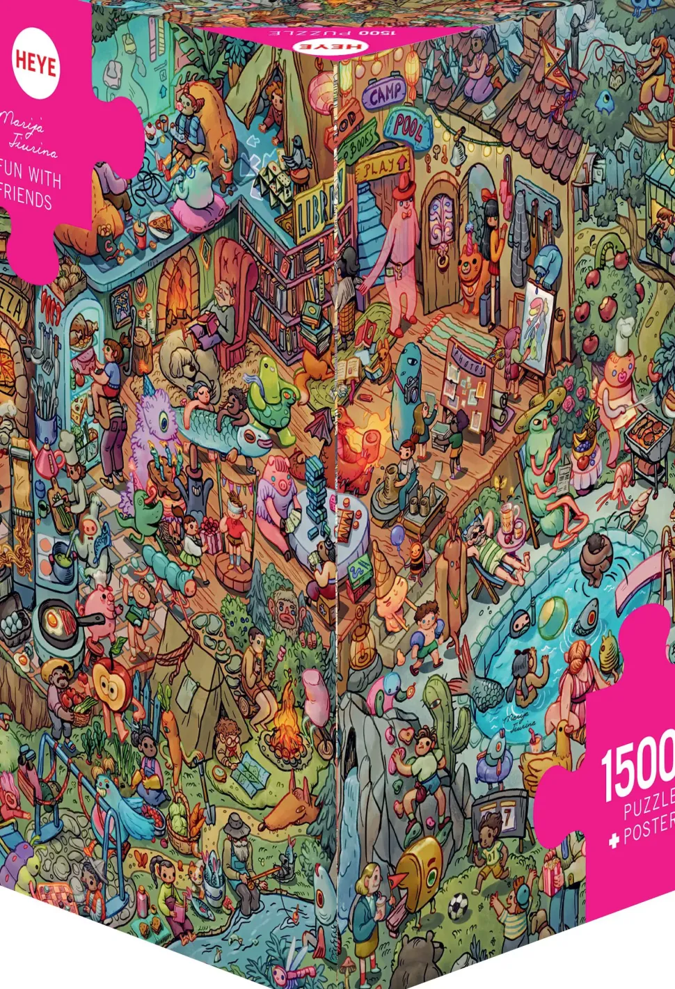 Puzzle Diversão com os amigos