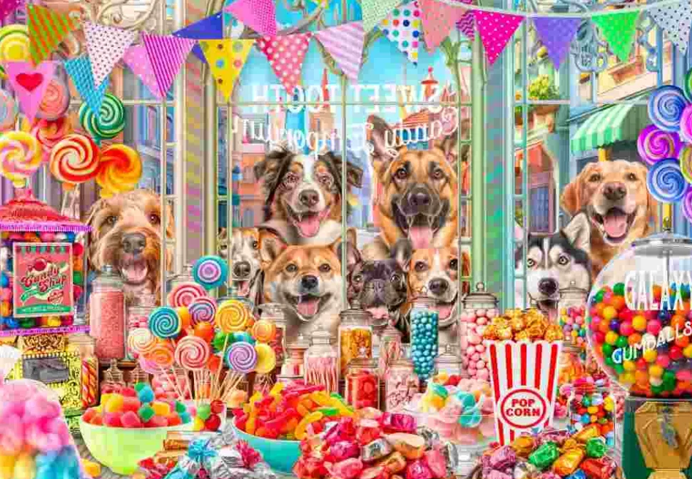 Puzzle Doce de dente doce