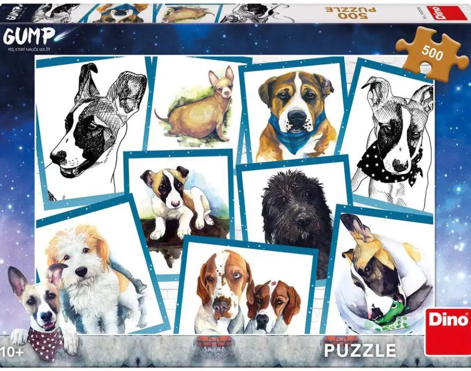 Puzzle Dog Gump