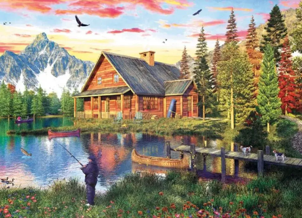 Puzzle Dominic Davison: a cabana de pesca