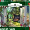 Puzzle Dominic Davison: uma vista do jardim encantador