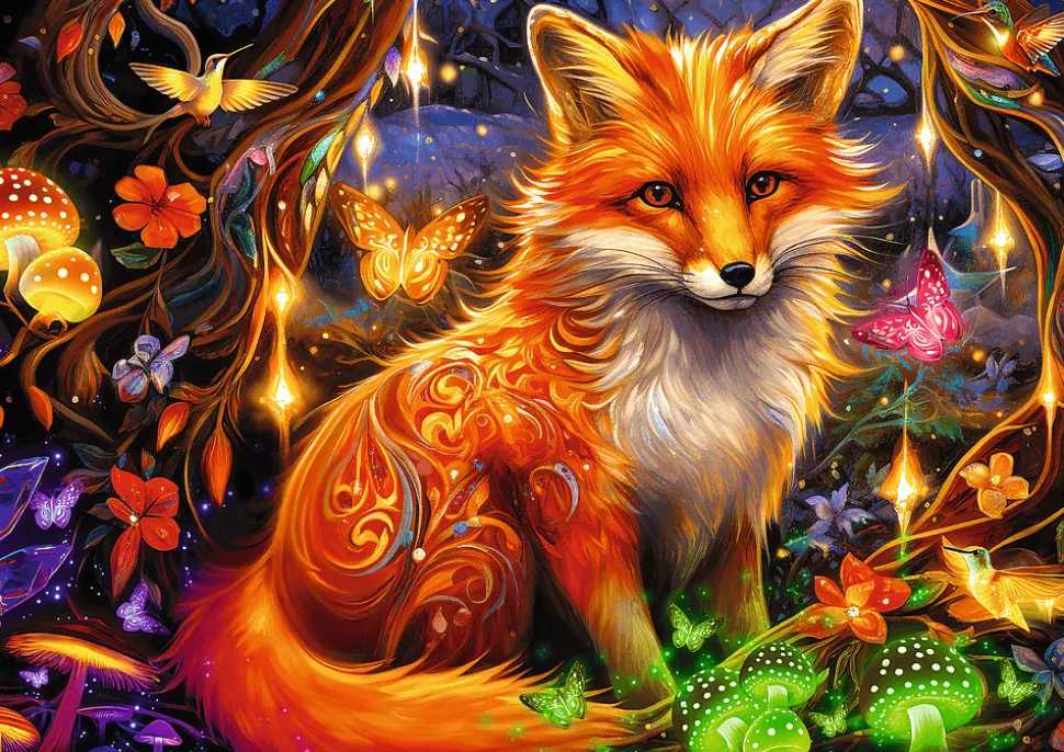 Puzzle DreamScapes: Raposa de conto de fadas