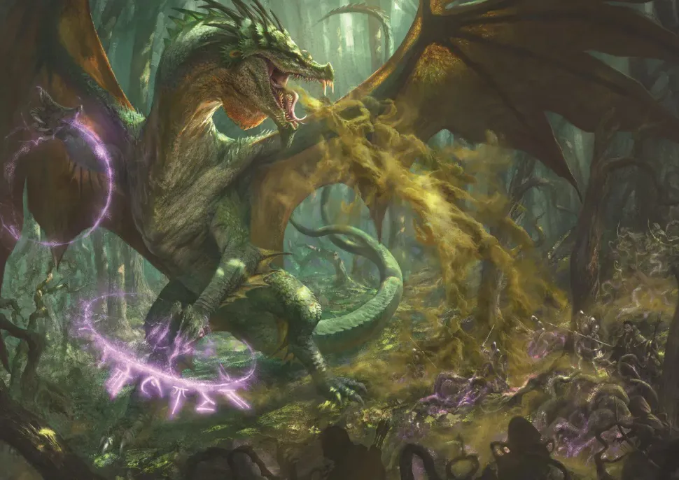 Puzzle Dungeons Dragons: O Dragão Verde