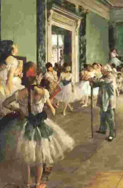 Puzzle Edgar Degas: a aula de dança