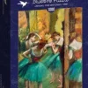 Puzzle Edgar Degas: dançarinos, rosa e verde, 1890