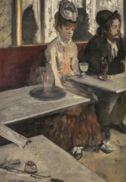 Puzzle Edgar Degas: Em um Café