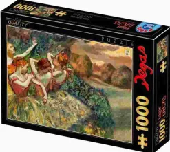 Puzzle Edgar Degas: Quatro Dançarinos