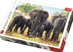 Puzzle Elefantes africanos