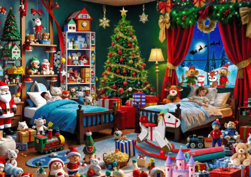 Puzzle Entrega de Natal