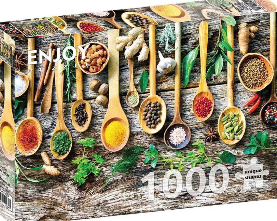 Puzzle Ervas e especiarias