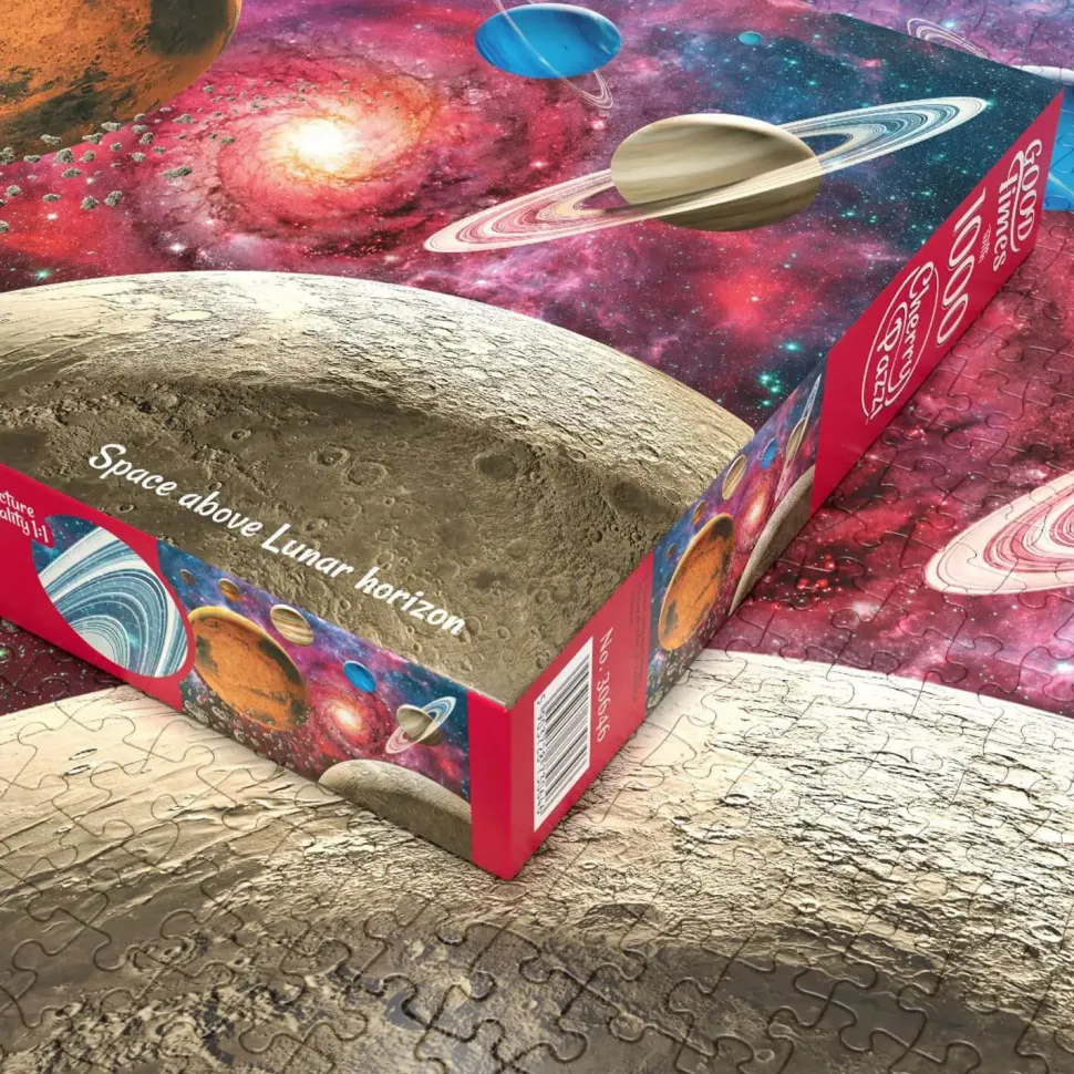 Puzzle Espaço Acima do Horizonte Lunar