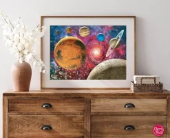 Puzzle Espaço Acima do Horizonte Lunar