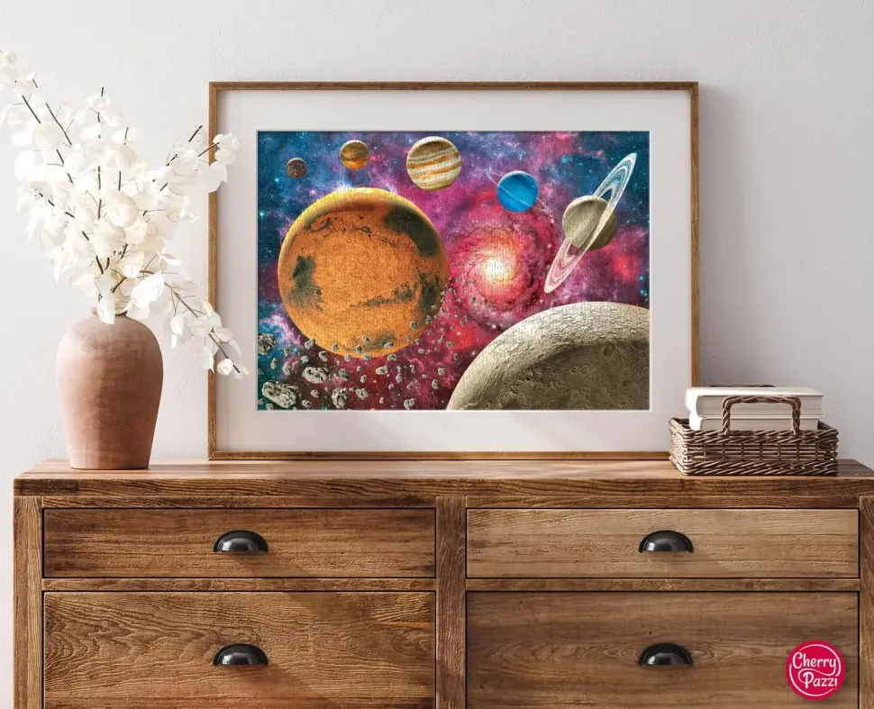 Puzzle Espaço Acima do Horizonte Lunar