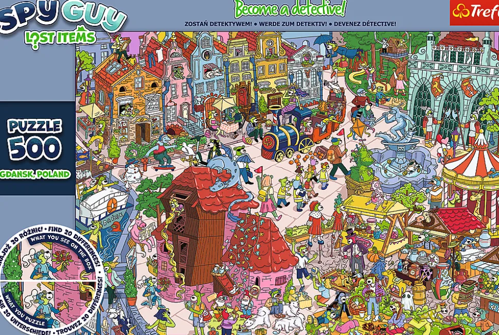 Puzzle Espião Perdido: Gdansk