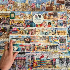 Puzzle Espreguiçadeiras e burros