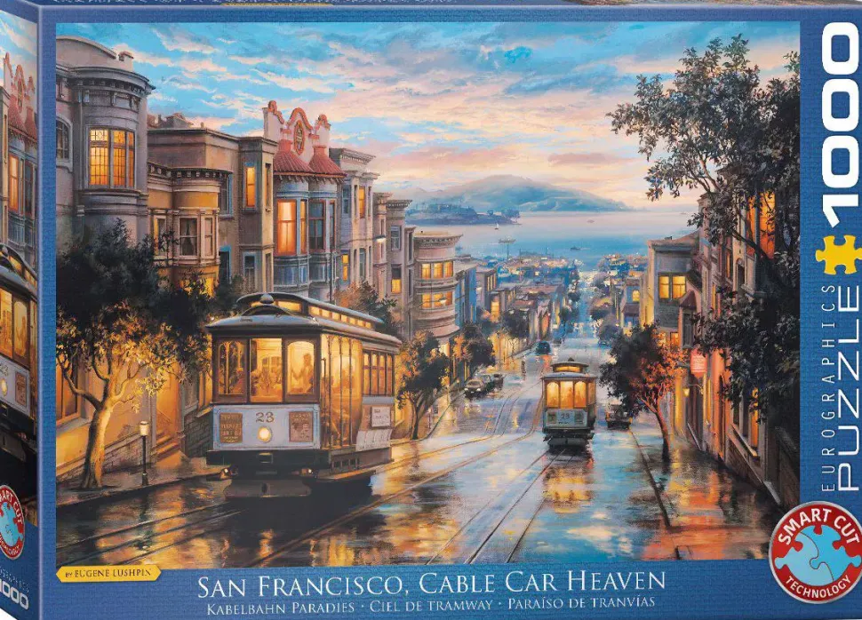 Puzzle Evgeny Lushpin: o paraíso do teleférico de São Francisco