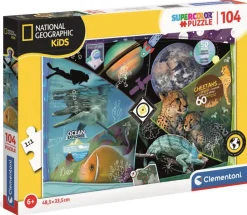 Puzzle Exploradores da National Geogra em treinamento