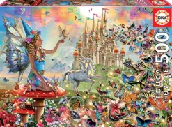 Puzzle Fadas e borboletas