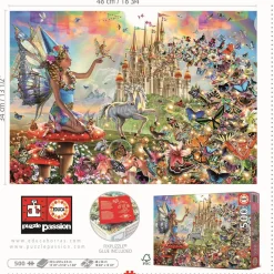 Puzzle Fadas e borboletas