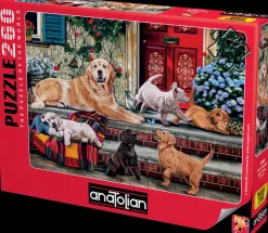 Puzzle Família canina