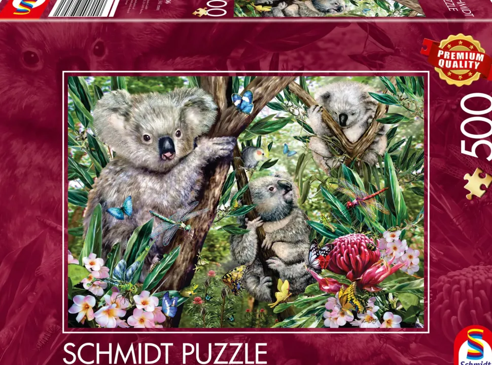 Puzzle Família fofa de coalas