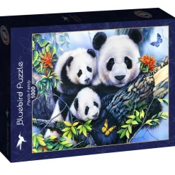 Puzzle Família Panda
