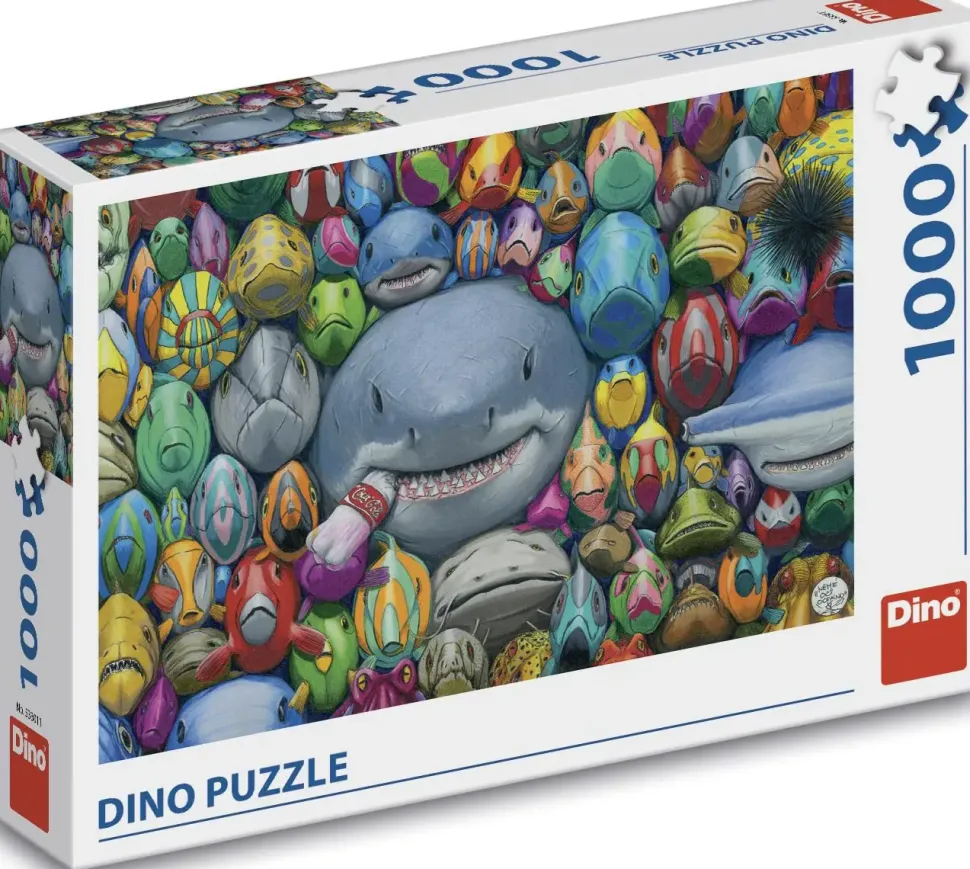 Puzzle Farebné rybi膷ky