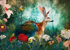 Puzzle Fauna fantástica - Jackalope