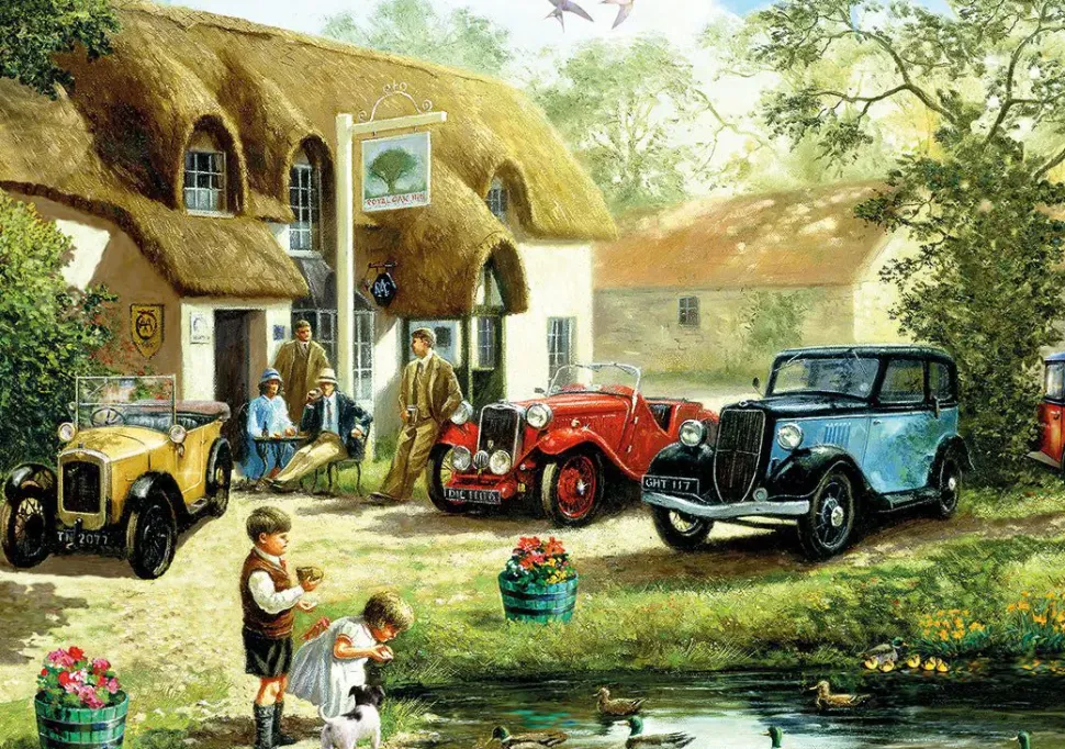 Puzzle Feeding the Ducks