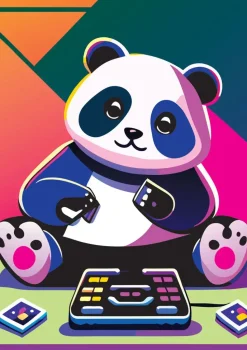 Puzzle Feliz Panda