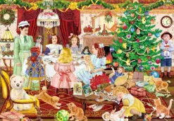 Puzzle Festa de chá de Natal para raparigas