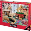 Puzzle Filhotes brincam - tempo