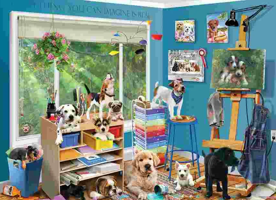 Puzzle Filhotes de Estúdio