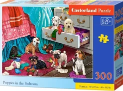 Puzzle Filhotes no Quarto