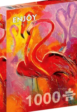 Puzzle Flamingo 1000 aproveite