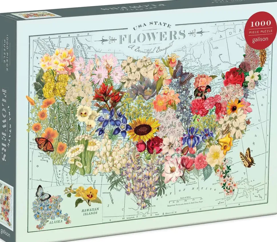 Puzzle Flores do estado