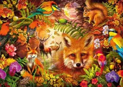 Puzzle Flores, Peles e Penas