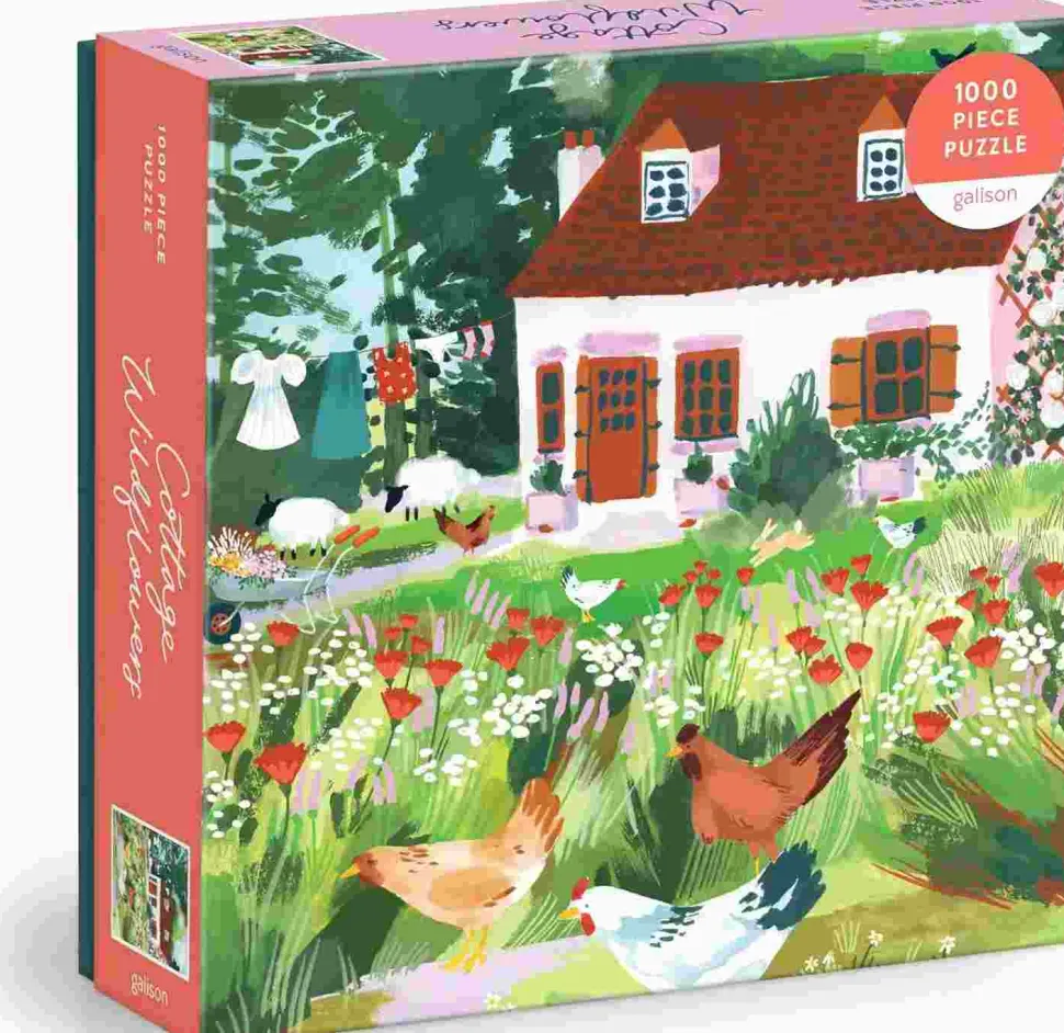 Puzzle Flores silvestres da casa de campo