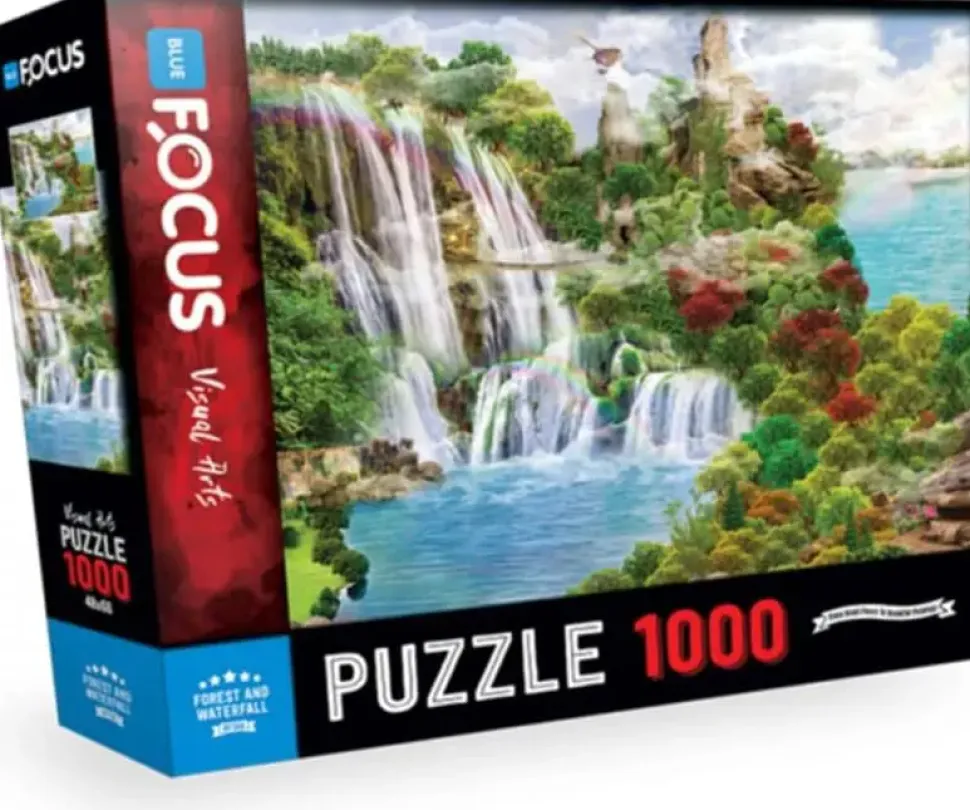 Puzzle Floresta e Cachoeira