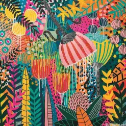 Puzzle Florido: Futuros Lindos